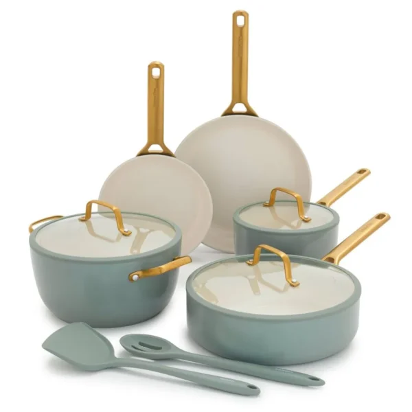 GreenPan Reserve Pro 10-Piece Cookware Set | Moss