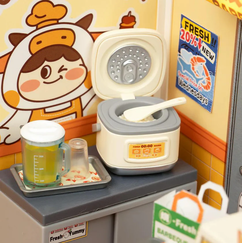 Night Out Food Stall DIY Miniature Kit - Image 4